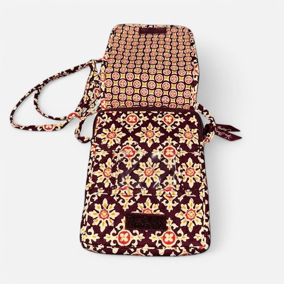 Vera Bradley Rare Deadstock Medallion Print Mini Hipster Crossbody Purse - Picture 3 of 8